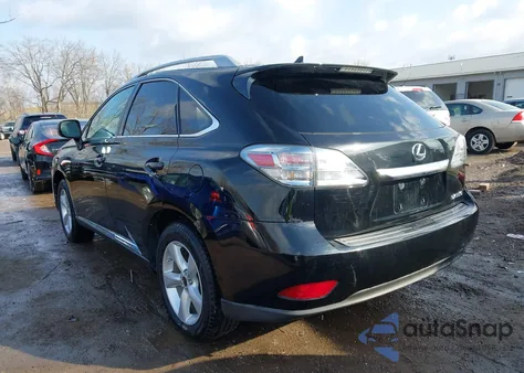 2011 Lexus Rx 350 z USA, uszkodzony, nr VIN 2T2BK1BA9BC084841